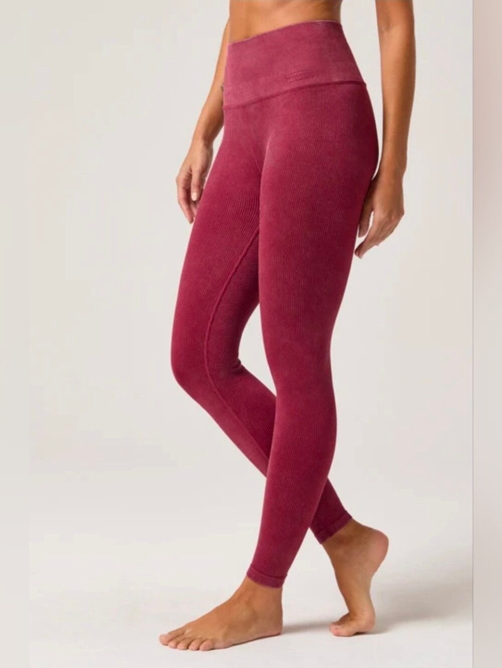 Spiritual Gangster Seamless Love Sculpt Ribbed Leggings Size M/L